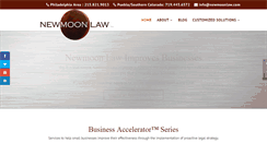 Desktop Screenshot of newmoonlaw.com